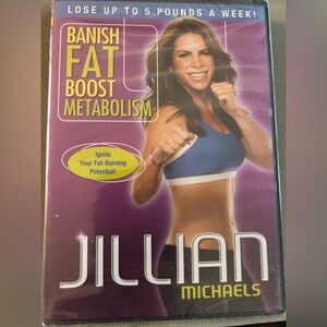 Jillian Michaels DVD- Banish Fat Boost Metabolism NEW!